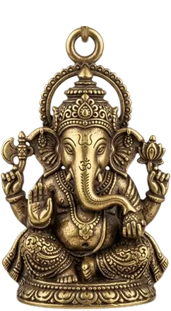 Ganesha lucky charm from India and South Asia