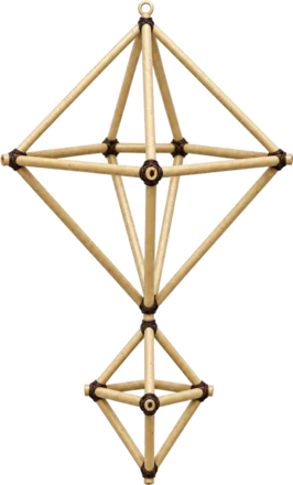 Himmeli lucky charm from Finland