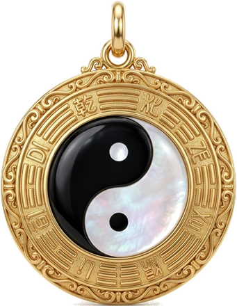 Yin-Yang harmony amulet from Ancient China