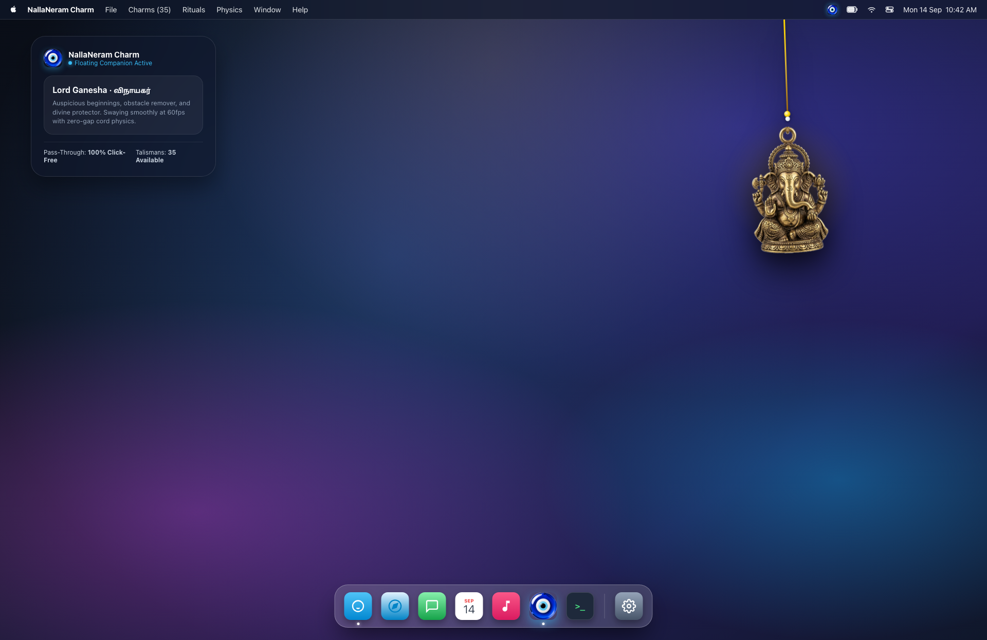 NallaNeram Charm Desktop Screenshot